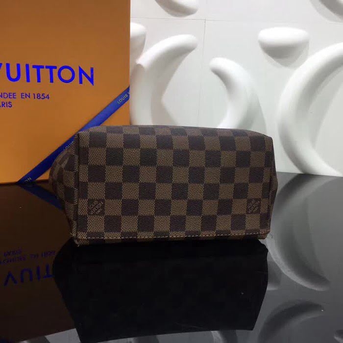 路易威登LV頂級原單CLAPTON 雙肩包N42262 Damier Ebene格紋帆布 YDH1892